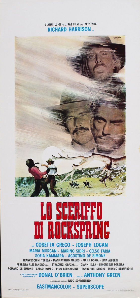 Lo sceriffo di Rockspring - Lobby Card 1