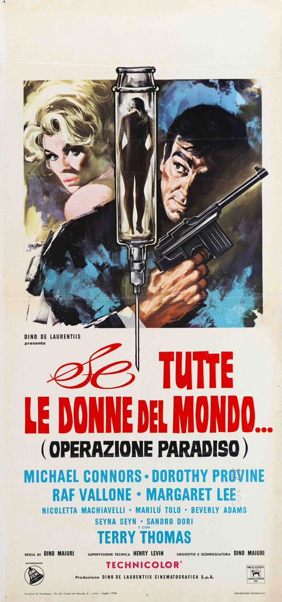 Se tutte le donne del mondo... (Operazione Paradiso) - Locandina 1