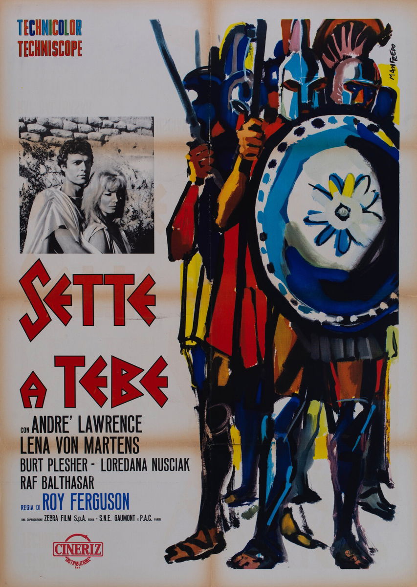 Seven from Thebes - Poster 1