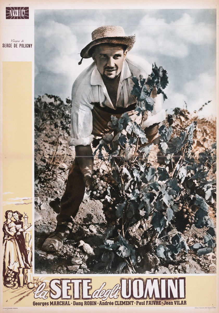 Fotobusta 2 per il film La sete degli uomini (1950)