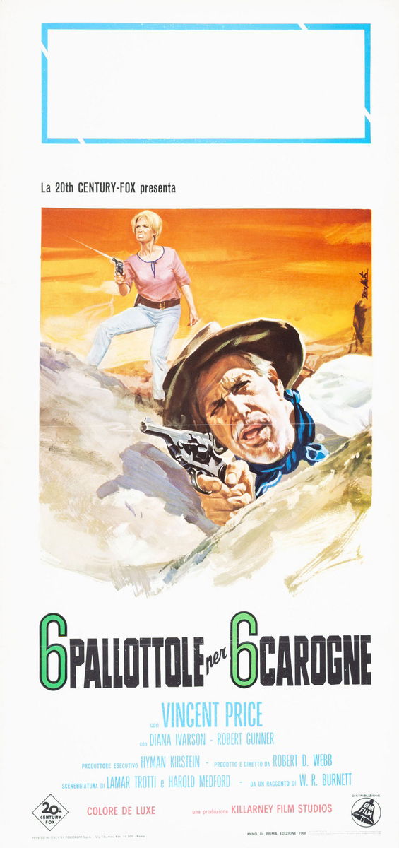 6 pallottole per 6 carogne - Locandina 1