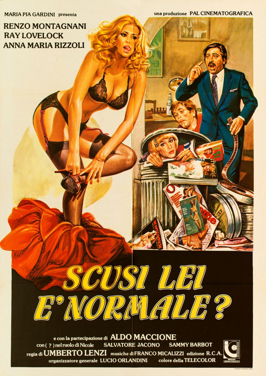 Scusi, lei è normale? - Manifesto 1