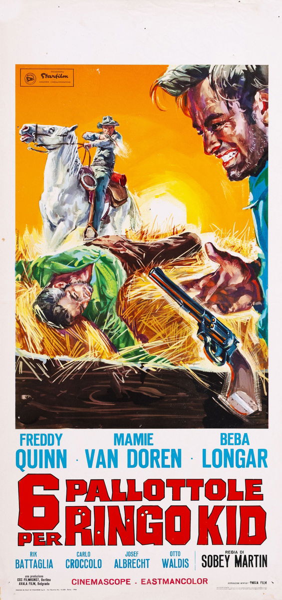 6 pallottole per Ringo Kid - Locandina 1