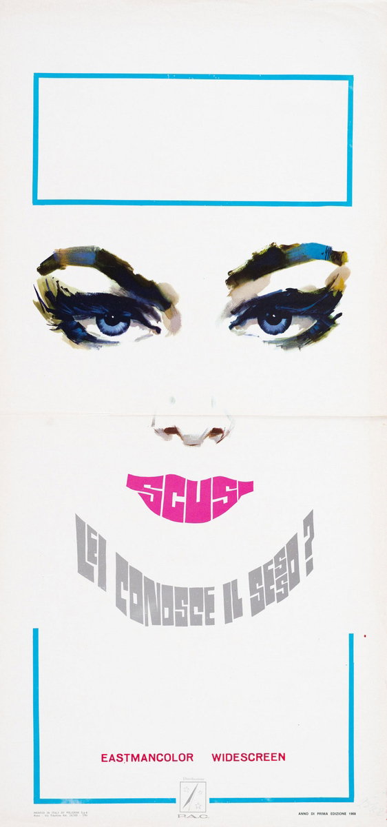 Locandina 2 for the film Excuse Me, Do You Like Sex? (1968)