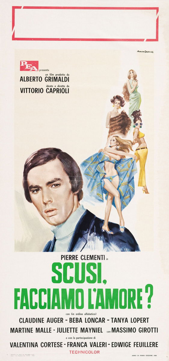 Listen, Let's Make Love - Lobby Card 1