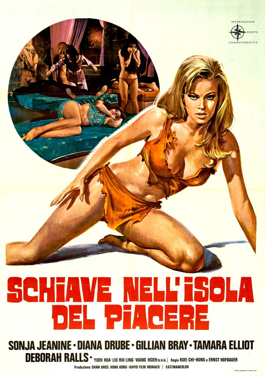 Schiave nell'isola del piacere - Manifesto 1