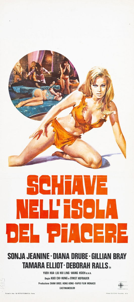 Schiave nell'isola del piacere - Locandina 1