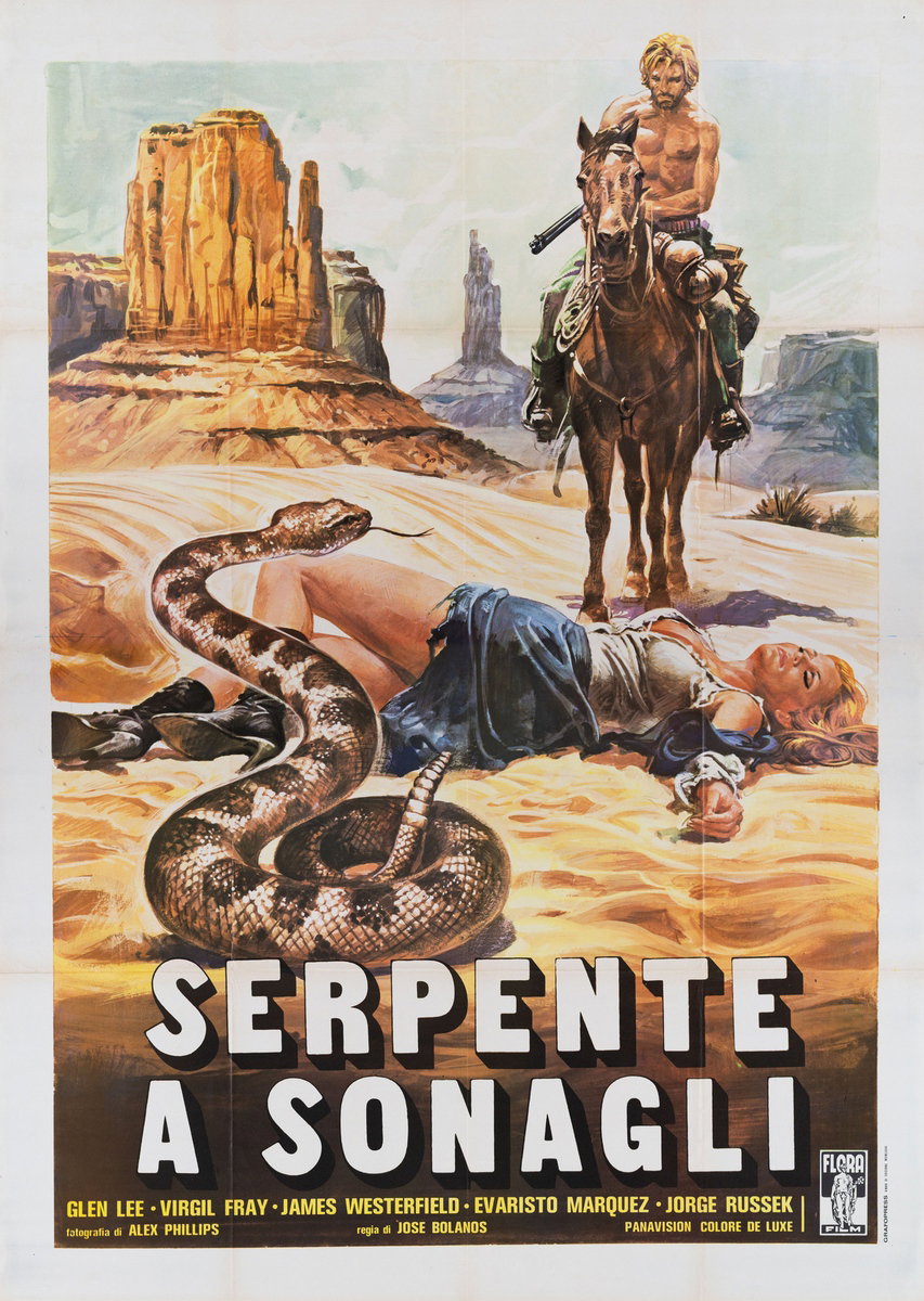 Poster 2 for the film Serpente a sonagli (1976)