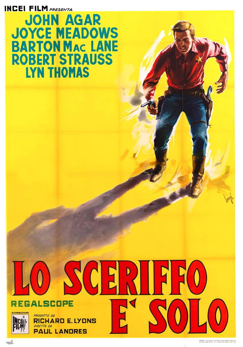 Lo sceriffo é solo - Manifesto 1