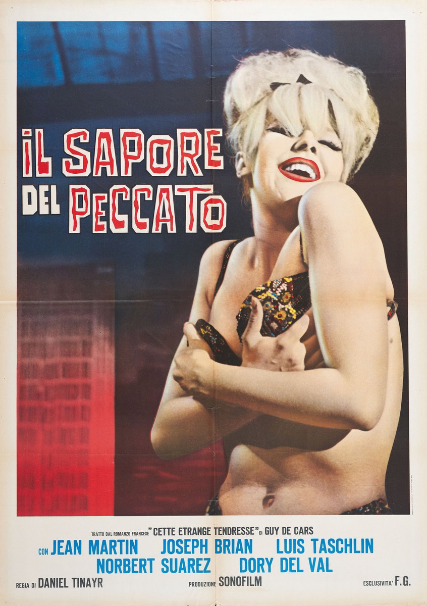 Poster 2 for the film Il sapore del peccato (1967)