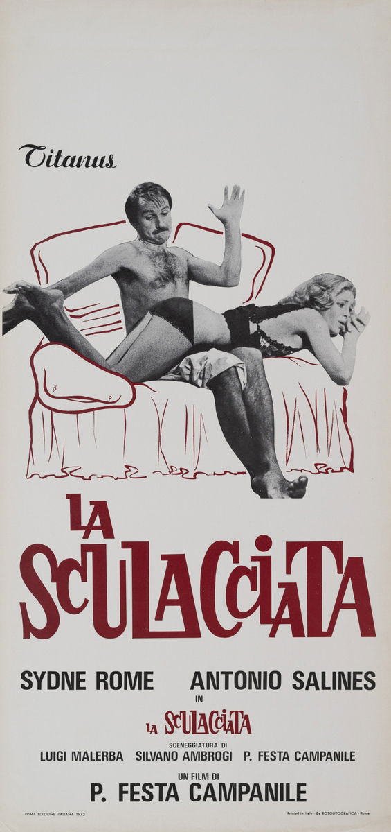 La sculacciata - Locandina 1