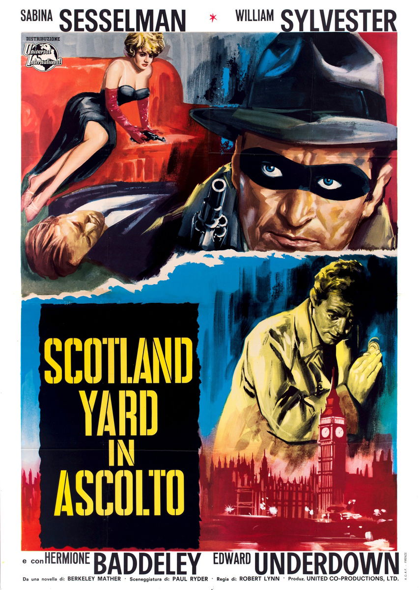 Scotland Yard in ascolto - Manifesto 1