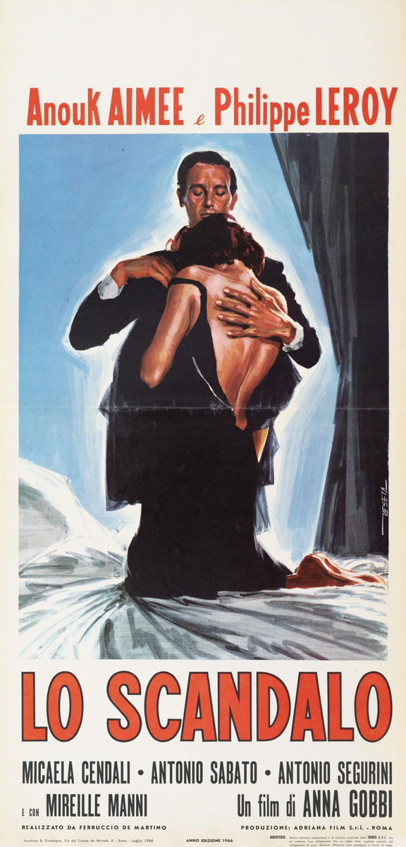 Lo scandalo - Lobby Card 1