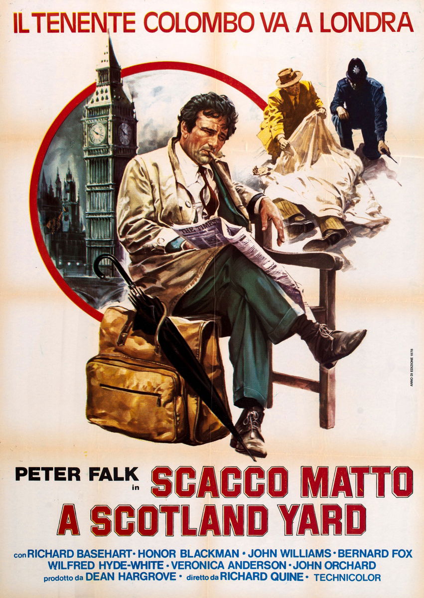 Colombo - Scacco matto a Scotland Yard - Manifesto 1