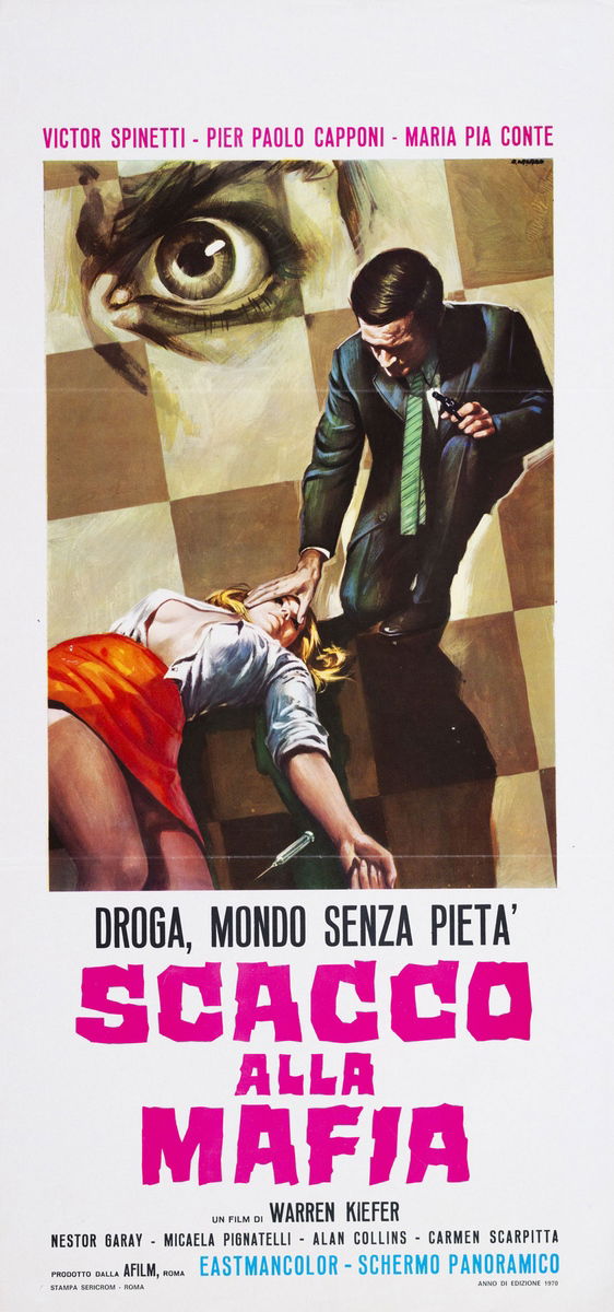 Scacco alla mafia - La morte improvvisa - Locandina 1