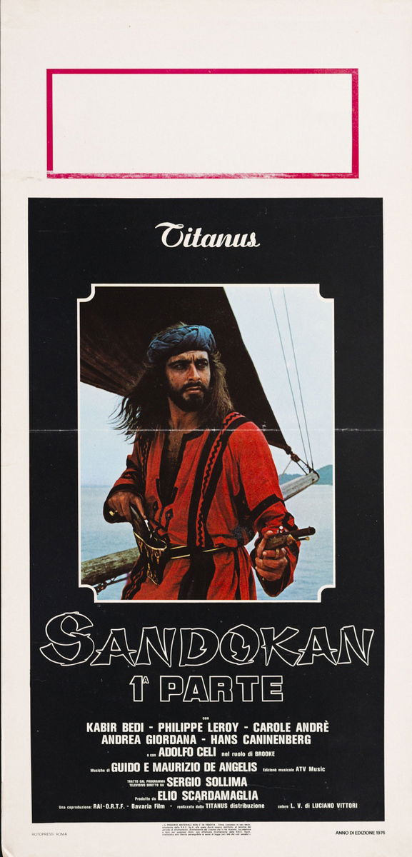 Sandokan - Prima parte - Locandina 1