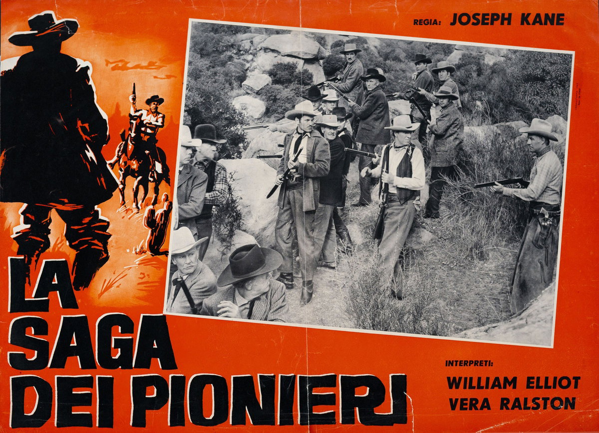 Fotobusta 2 per il film La saga dei pionieri (1947)