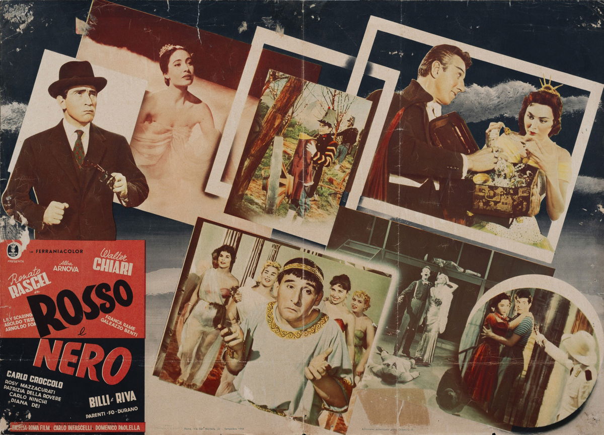 Rosso e nero - Fotobusta 1