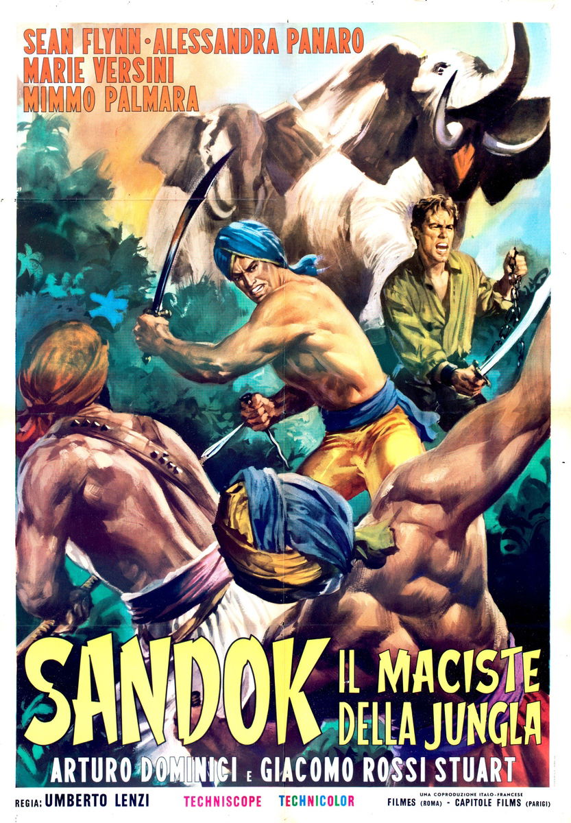 Sandok, il Maciste della giungla - Manifesto 1