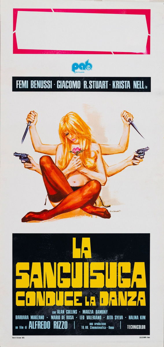 La sanguisuga conduce la danza - Locandina 1
