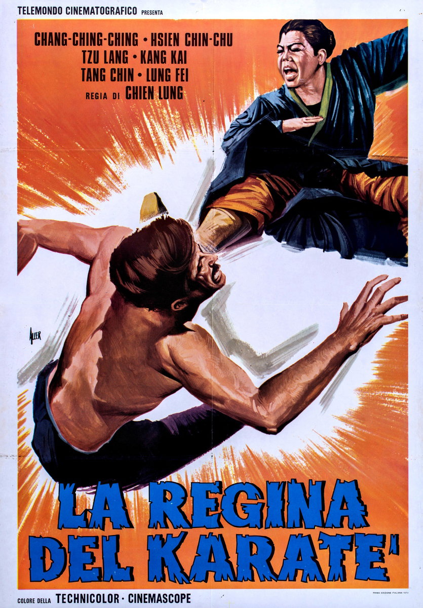 La regina del karaté - Manifesto 2