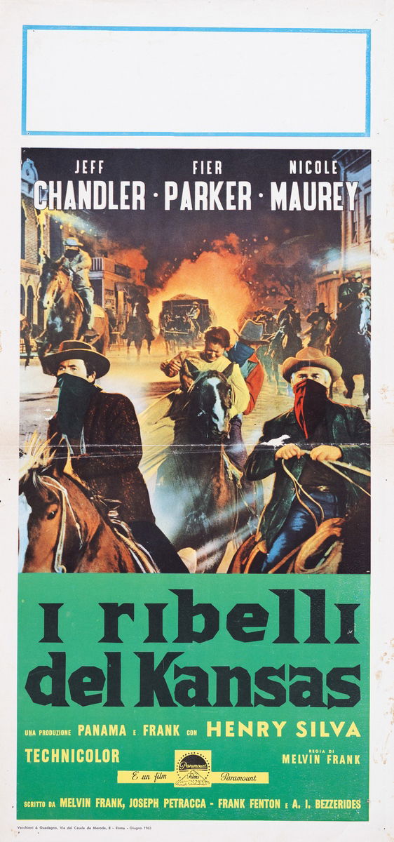 I ribelli del Kansas - Locandina 1