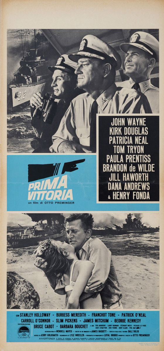 In Harm's Way - Lobby Card 1