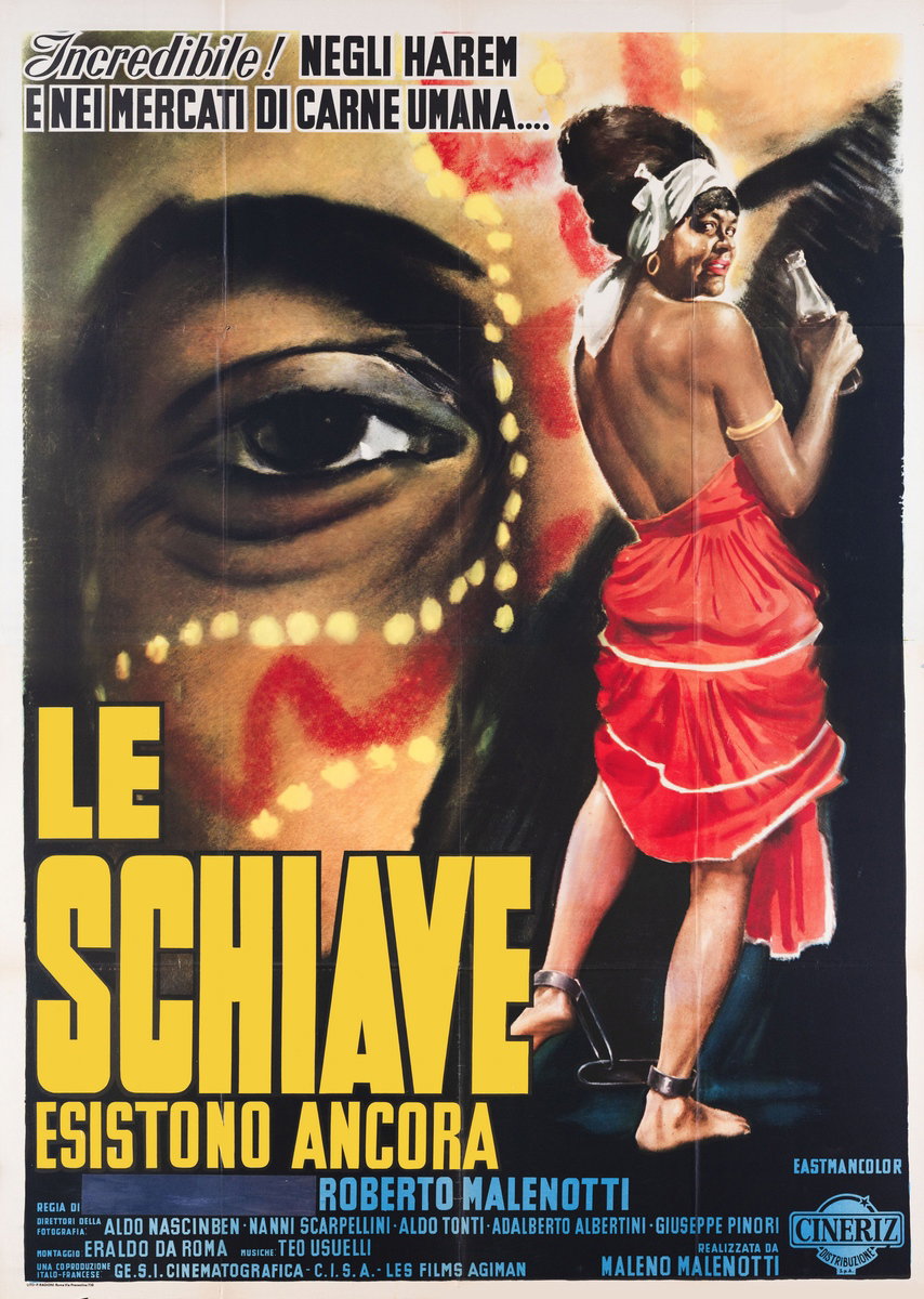 Manifesto 2 per il film Le schiave esistono ancora (1963)