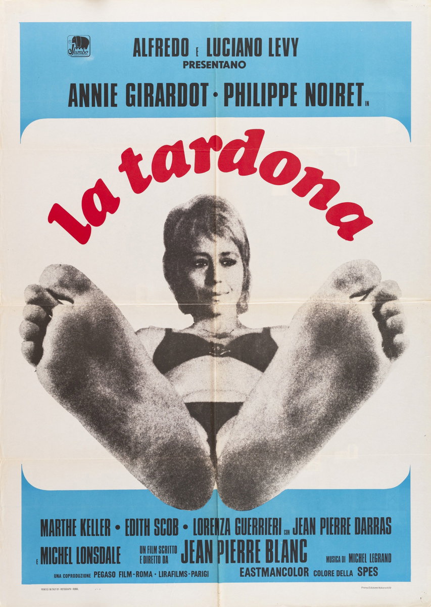 Manifesto 2 per il film La tardona (1972)
