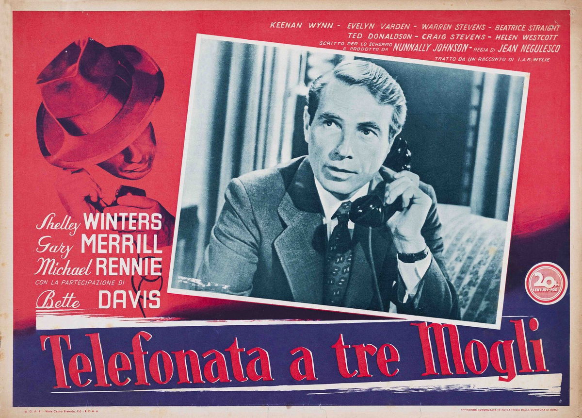 Phone Call from a Stranger - Fotobusta 1