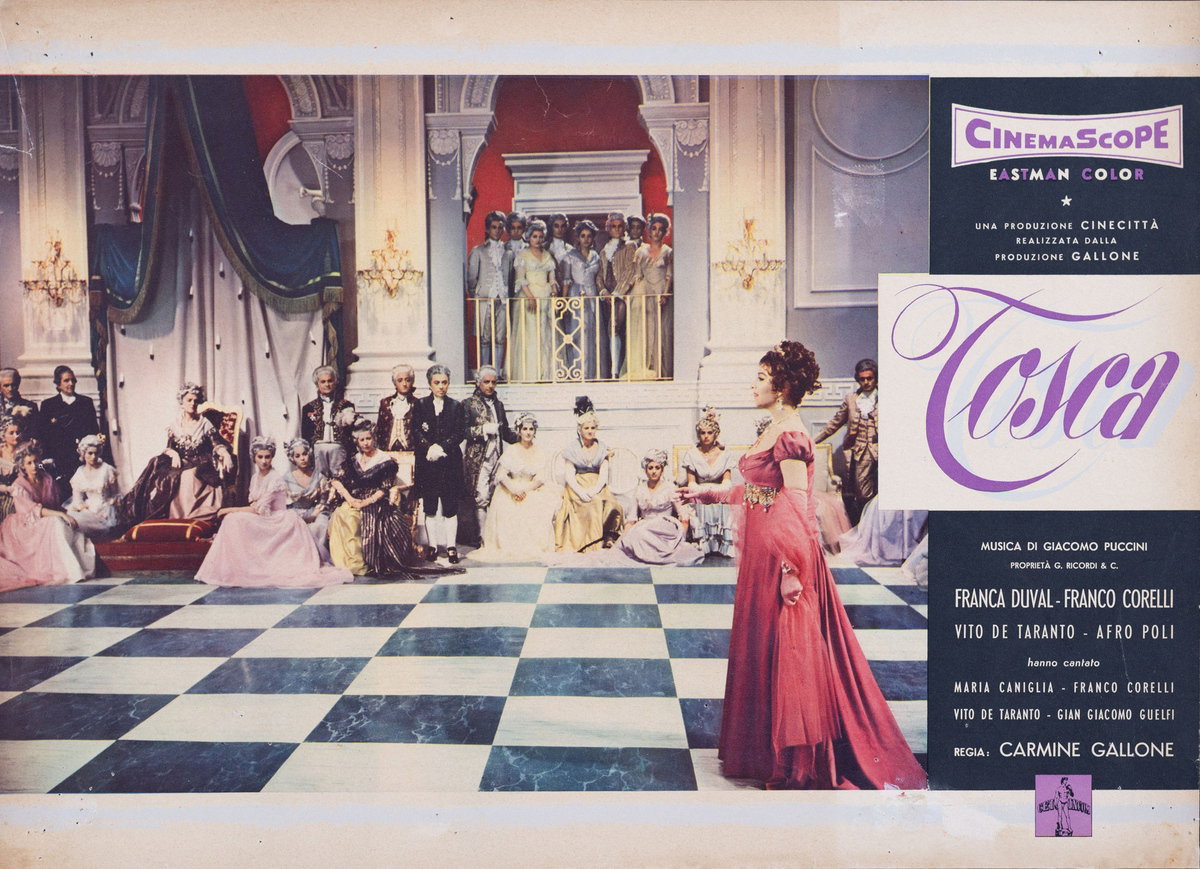 Lobby Card 2 for the film Tosca (1956)