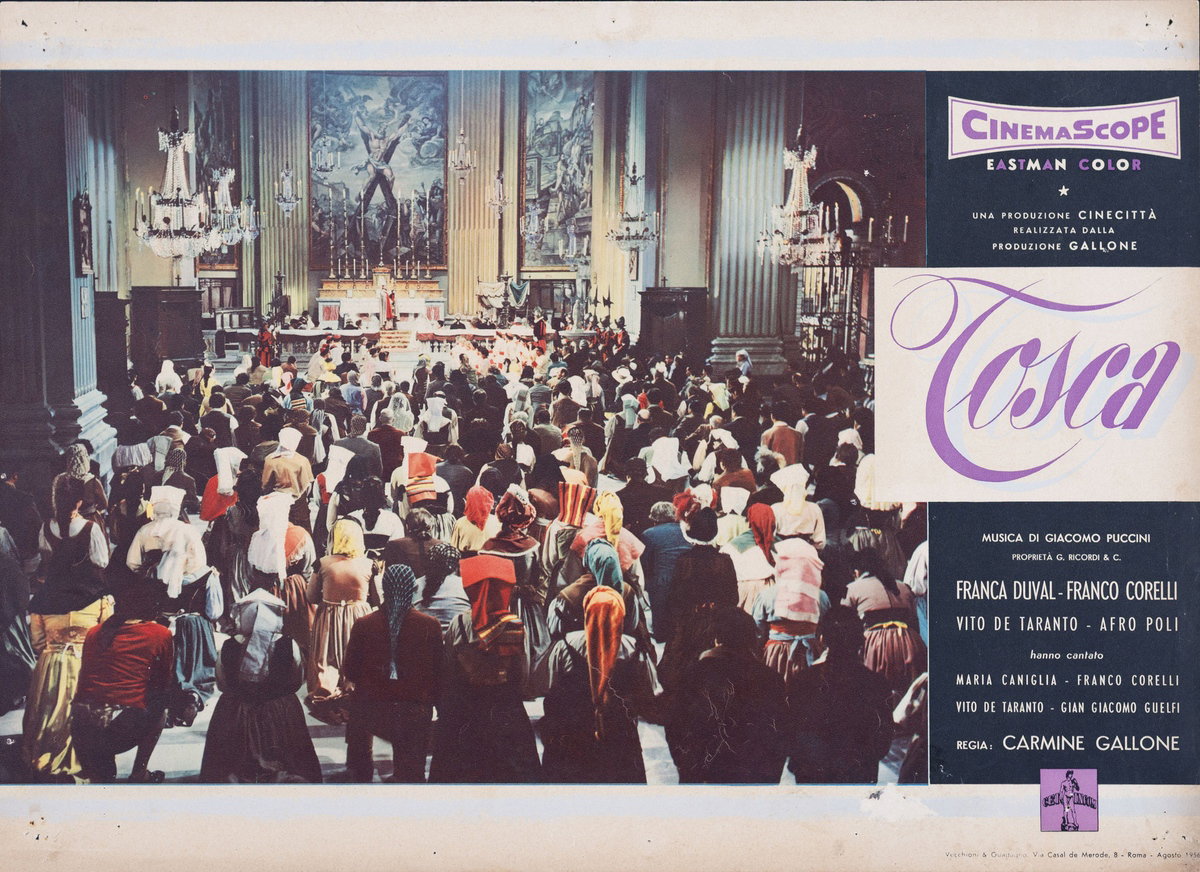 Lobby Card 3 for the film Tosca (1956)