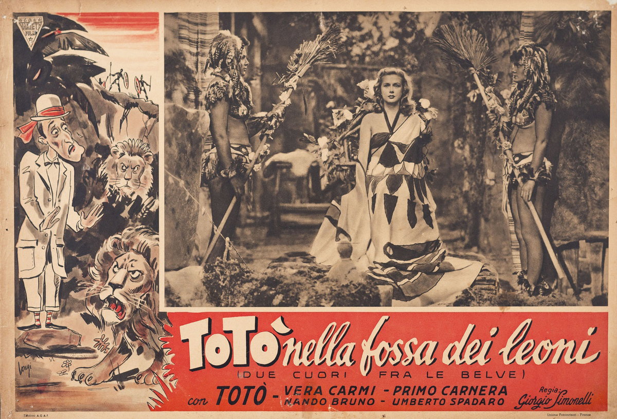 Totò nella fossa dei leoni - Fotobusta 3