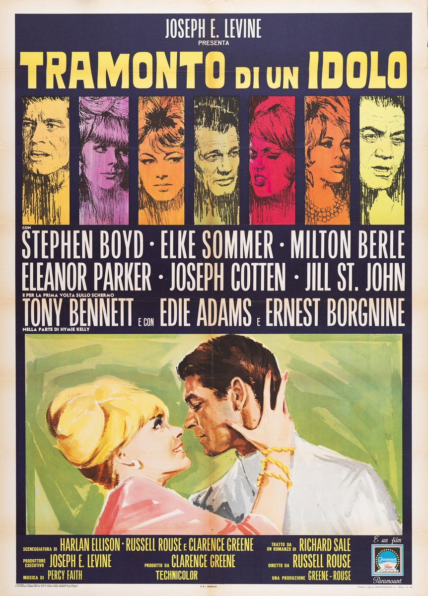 Manifesto 2 per il film Tramonto di un idolo (1966)