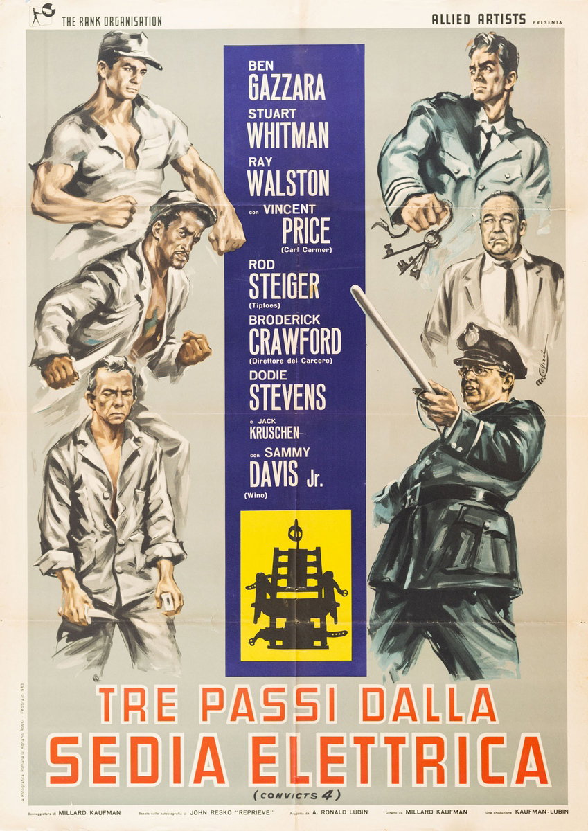 Tre passi dalla sedia elettrica - Manifesto 3