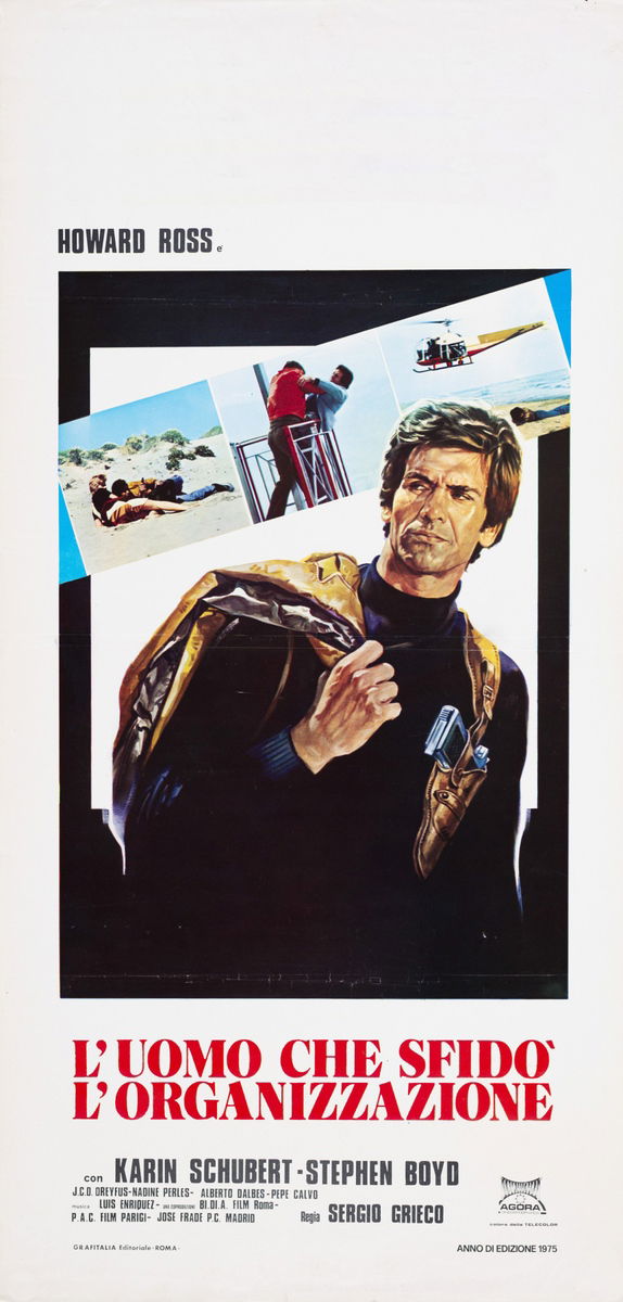 One Man Against the Organization - Lobby Card 1