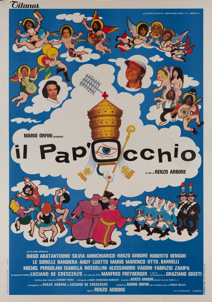 Poster 3 for the film In the Pope's Eye (1980)