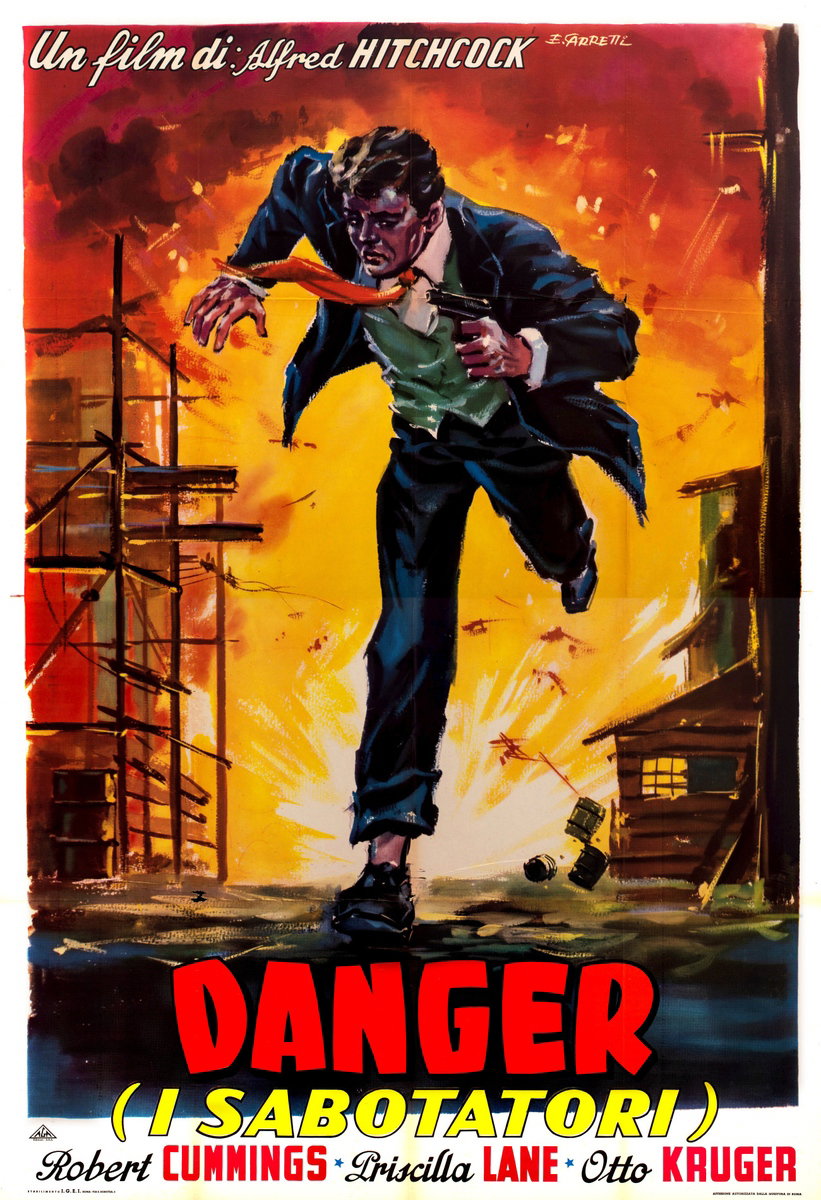 Poster 2 for the film Saboteur (1942)