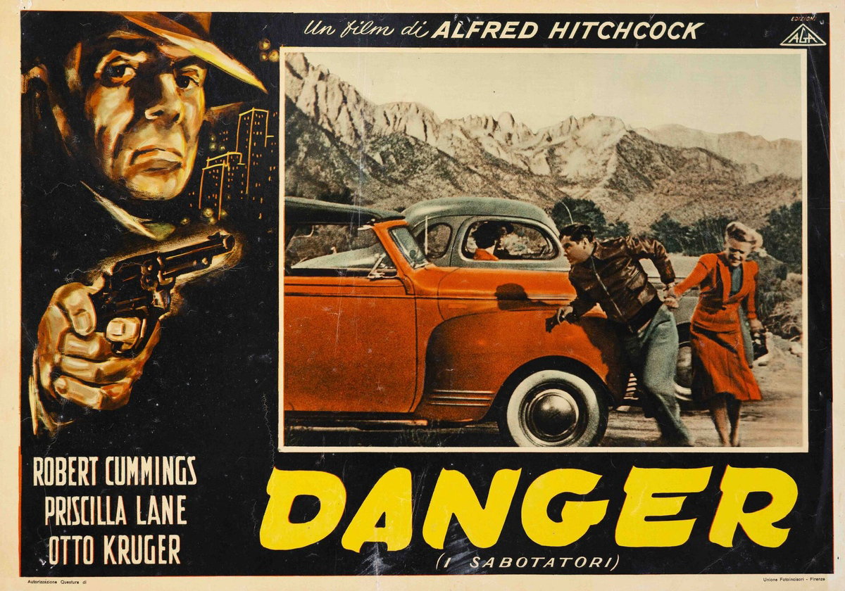 Lobby Card 2 for the film Saboteur (1942)