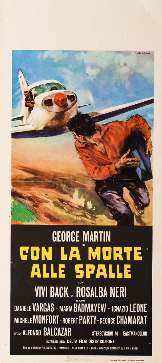 Con la morte alle spalle - Locandina 1