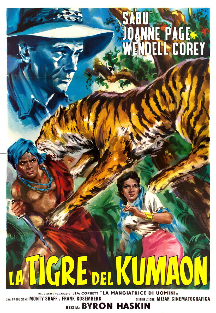 Poster 2 for the film Man-Eater of Kumaon (1948)