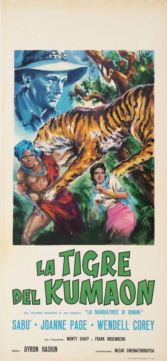 La tigre del Kumaon - Locandina 1