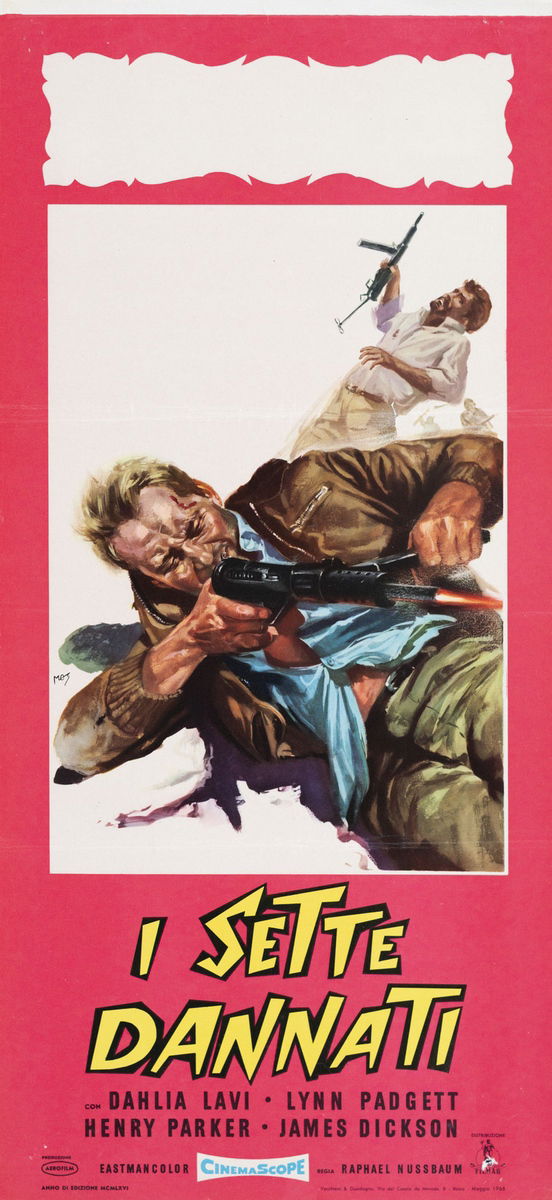 I sette dannati - Locandina 1