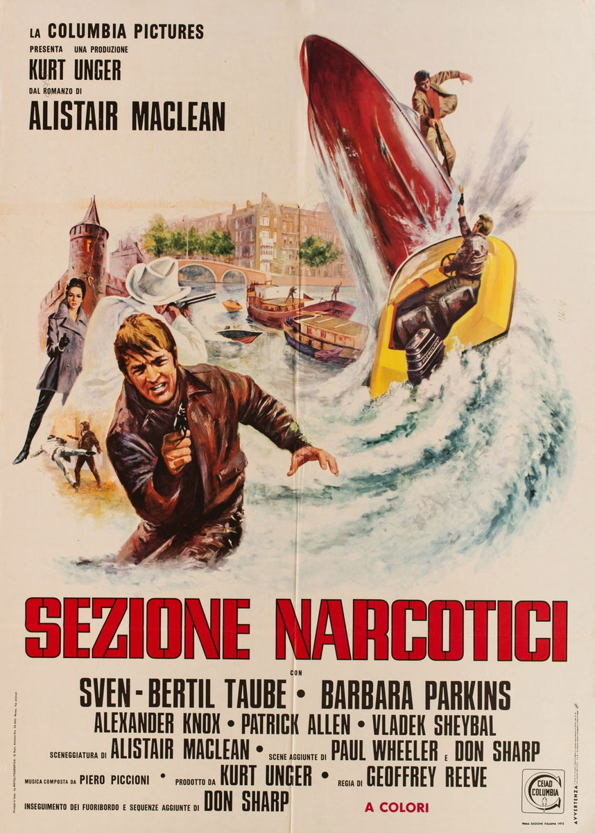 Sezione narcotici - Manifesto 1