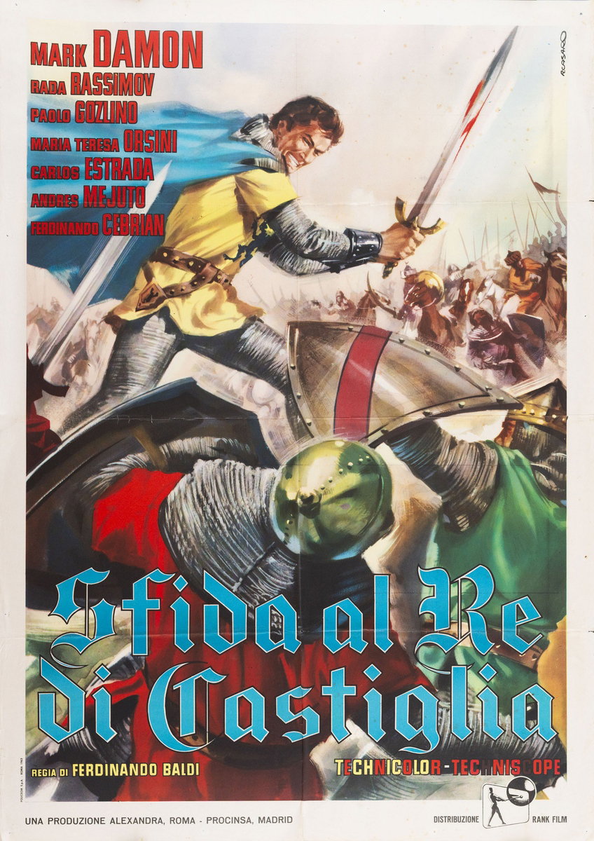 Sfida al re di Castiglia - Manifesto 2