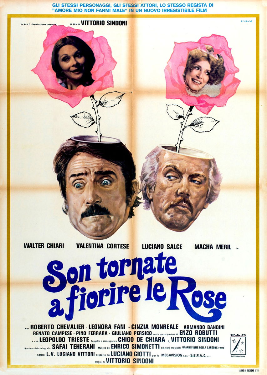 Son tornate a fiorire le rose - Manifesto 1