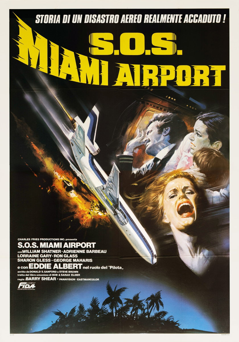 Manifesto 2 per il film Sos Miami airport (1978)