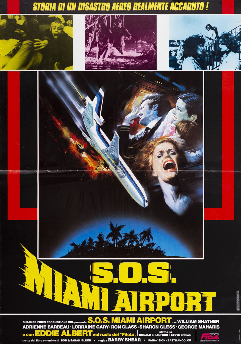 Manifesto 3 per il film Sos Miami airport (1978)