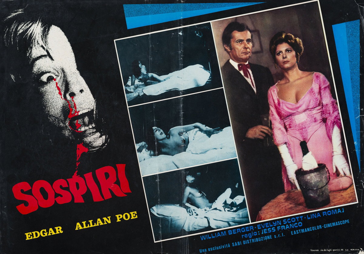 Fotobusta 2 per il film Sospiri (1974)