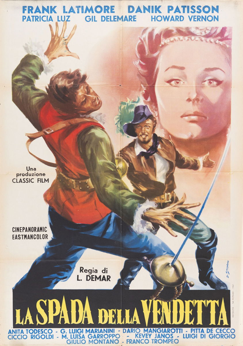 La spada della vendetta - Manifesto 1